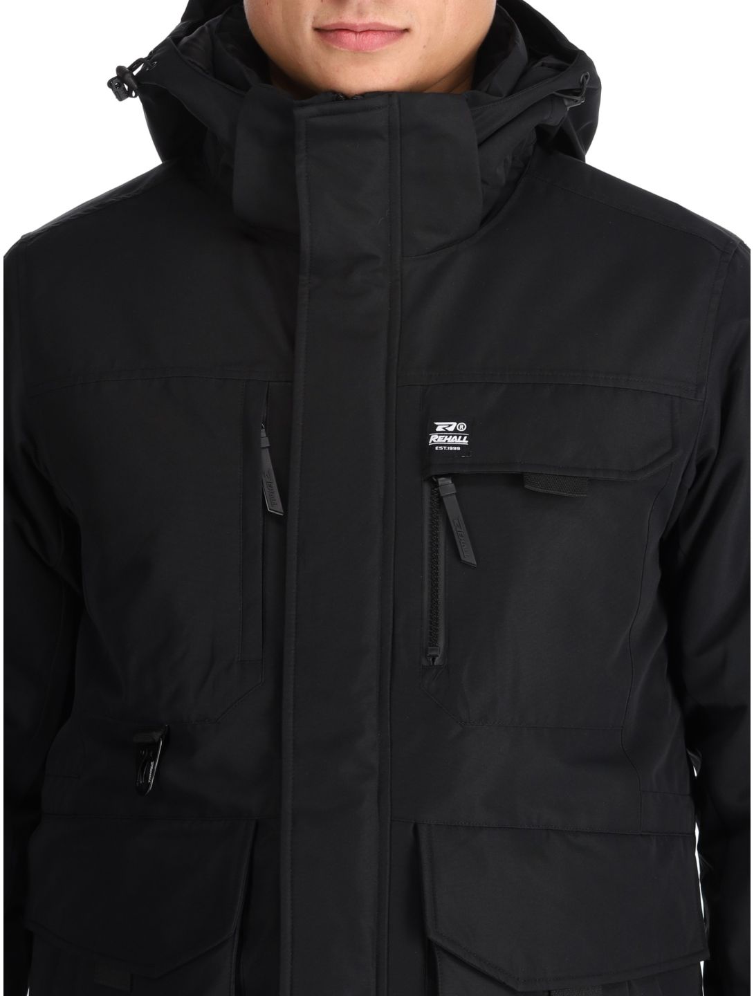 Rehall, Dean-R ski jacket men Black black 