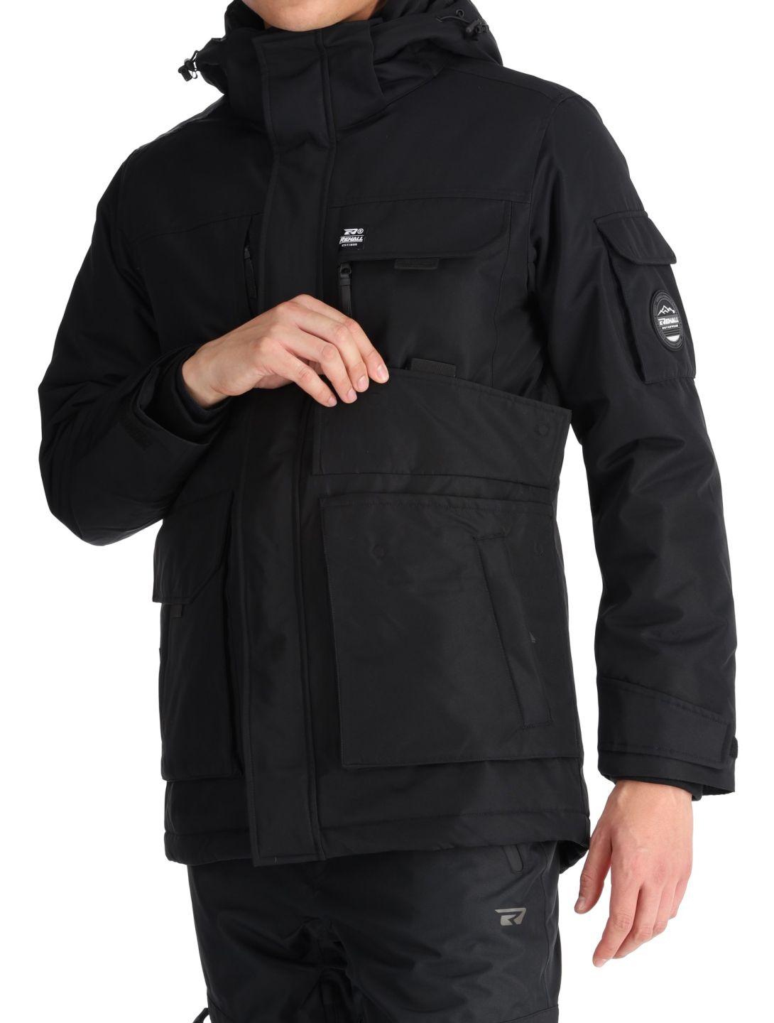 Rehall, Dean-R ski jacket men Black black 