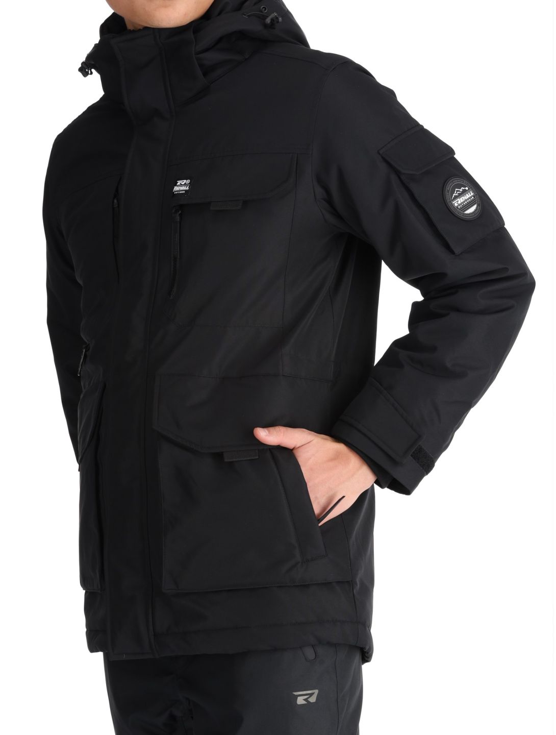 Rehall, Dean-R ski jacket men Black black 