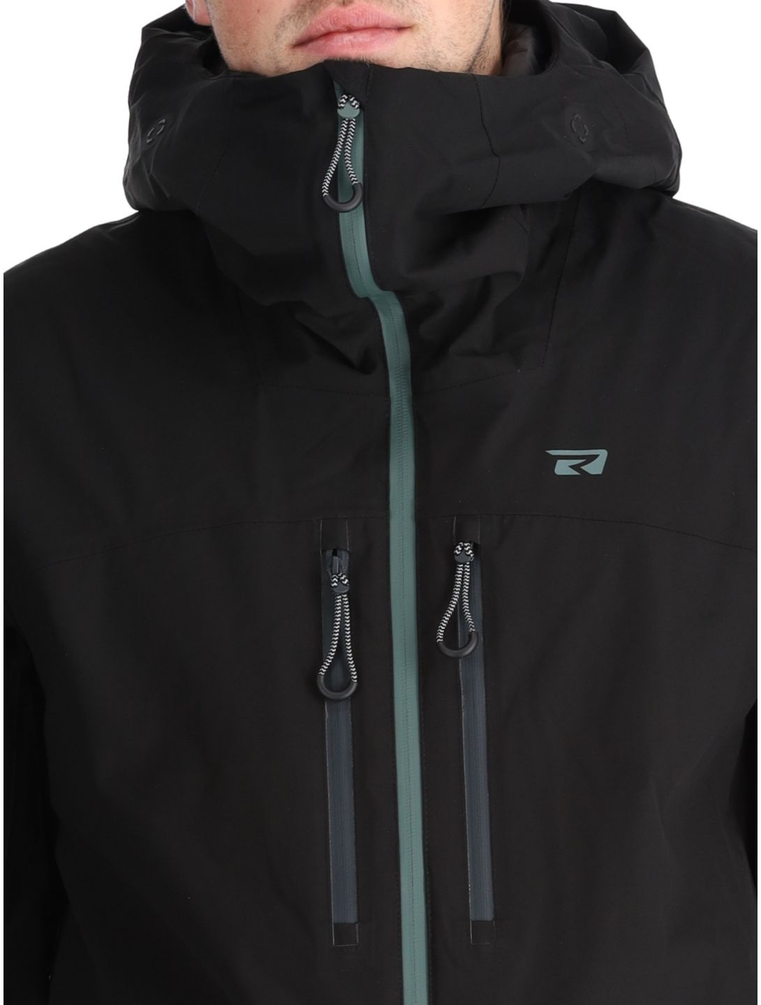 Rehall, Denali-R ski jacket men Light Grey black, grey 