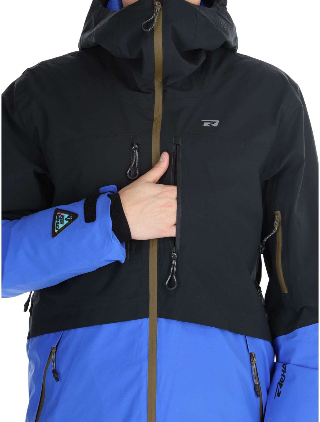 Rehall, Denali-R ski jacket men Reflex Blue black, blue 