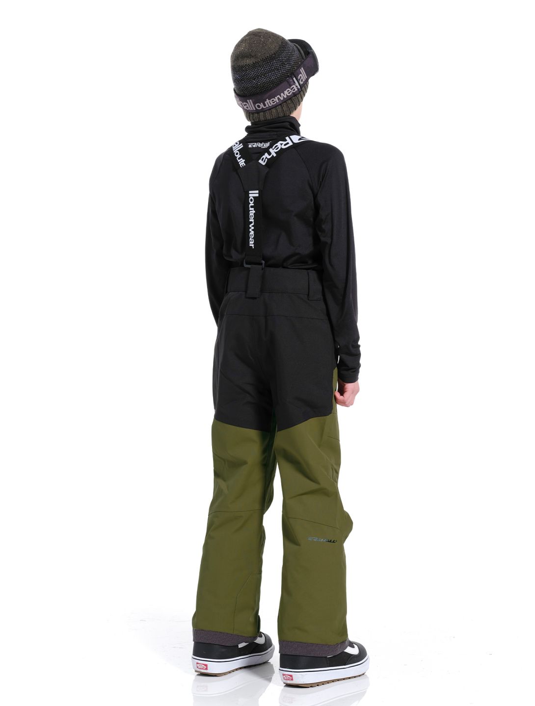 Rehall, Digger-R-Jr. ski pants kids Olive green 