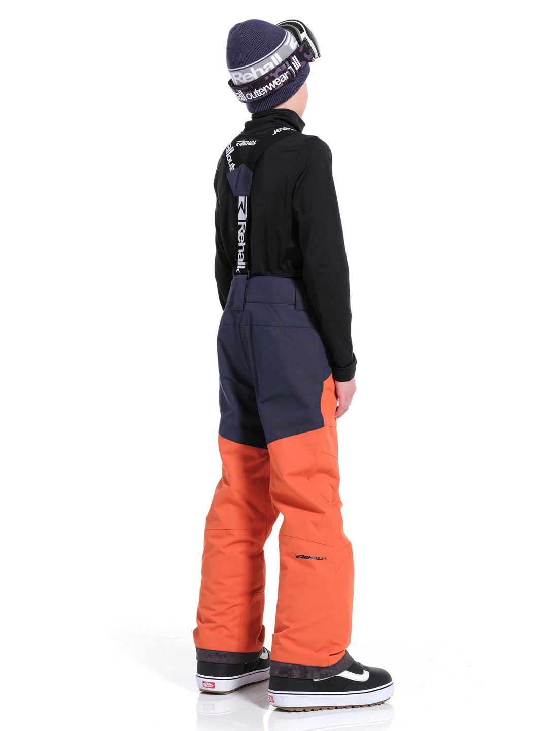 Rehall, Digger-R-Jr. ski pants kids Rust brown 