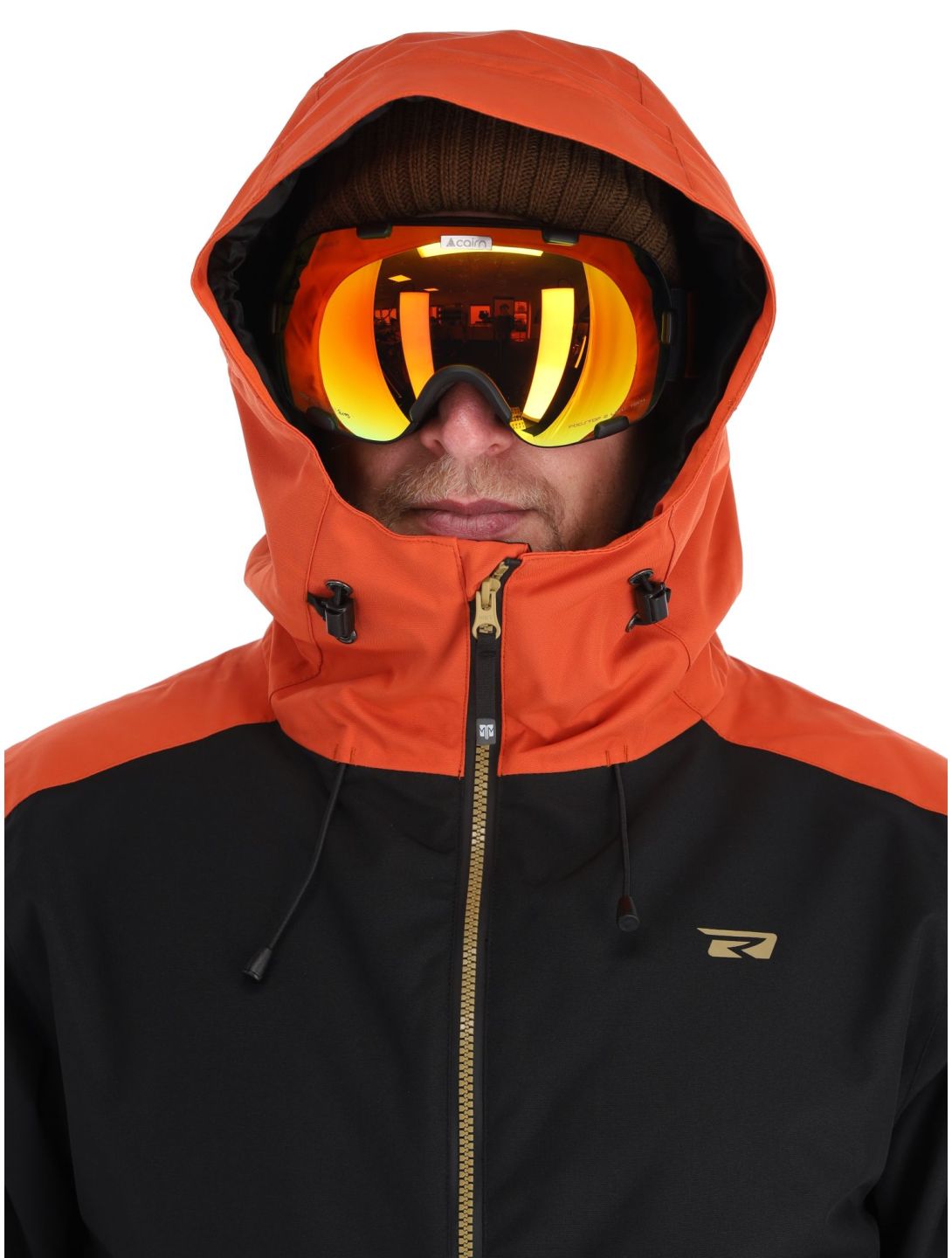 Rehall, Drago-R ski jacket men Rust black, brown, orange 