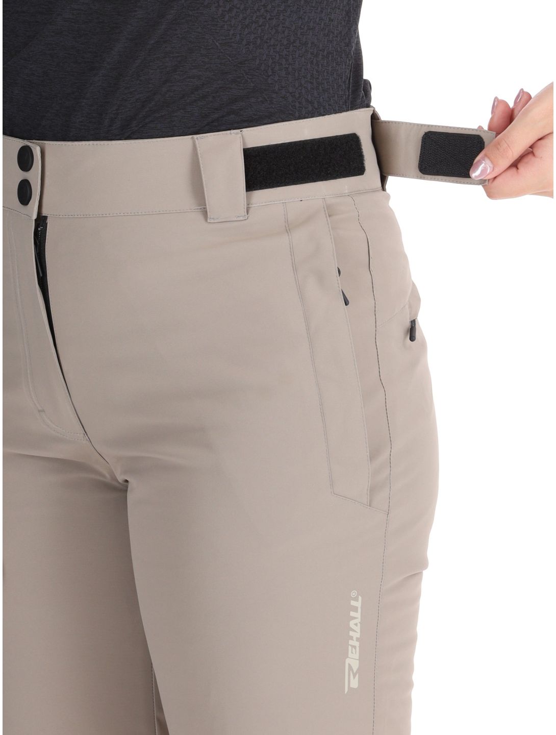 Rehall, Eva-R ski pants women Brindle beige 