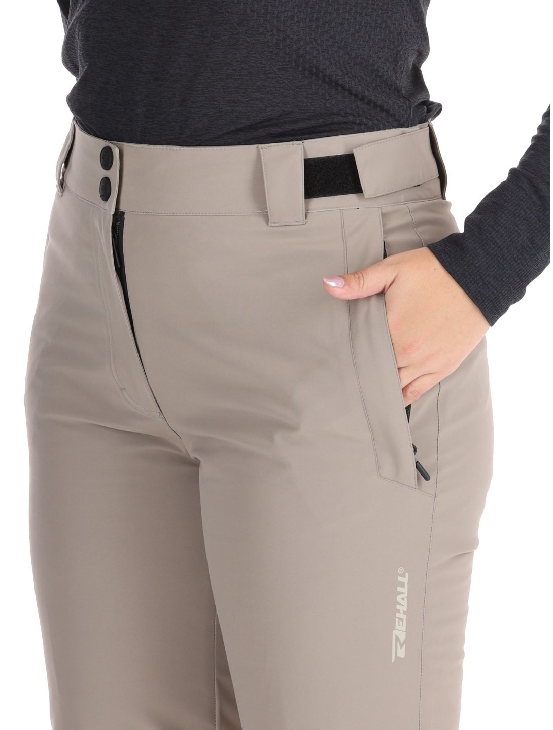 Rehall, Eva-R ski pants women Brindle beige 