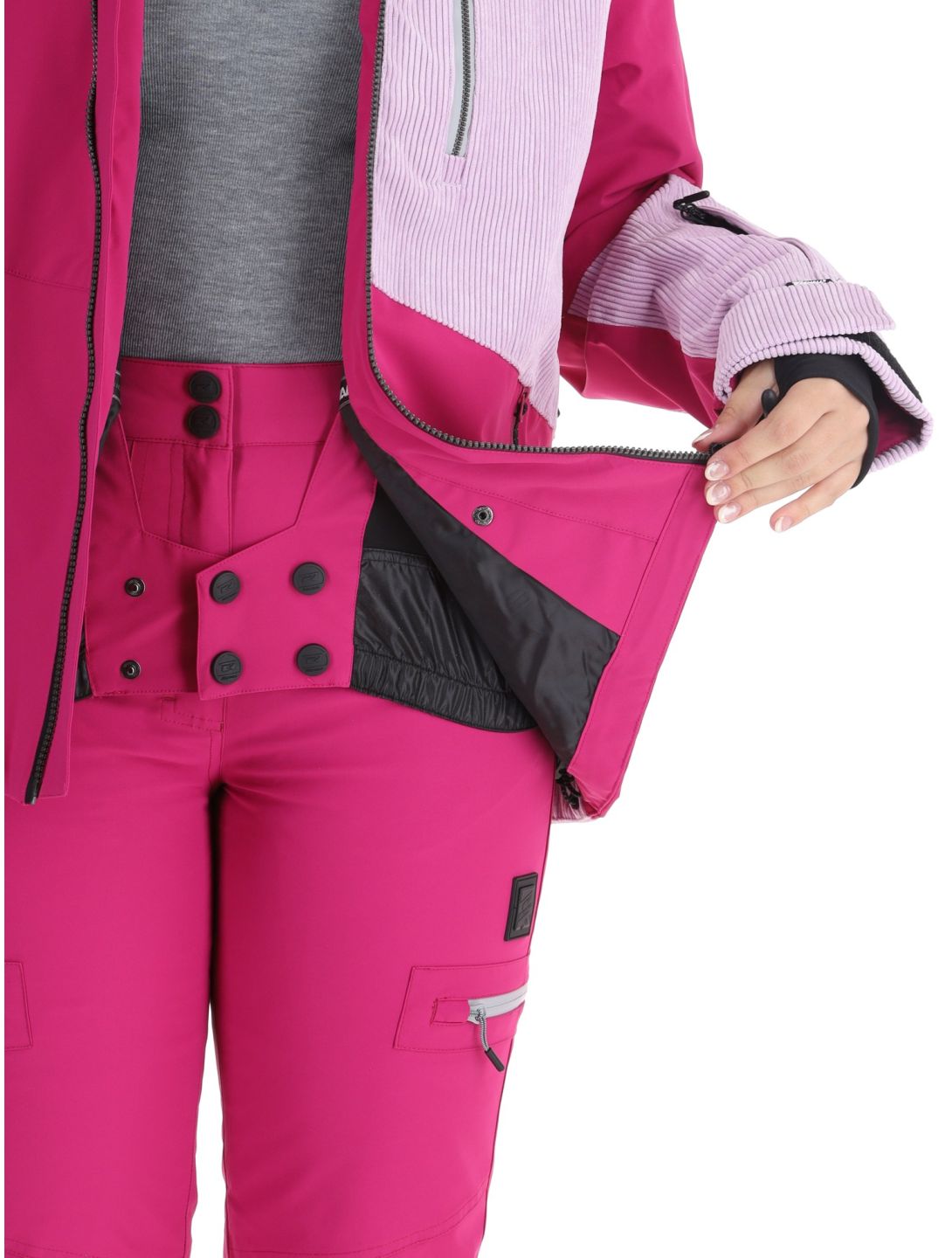 Rehall, Faye-R ski jacket women Festival Fuchsia pink, purple 