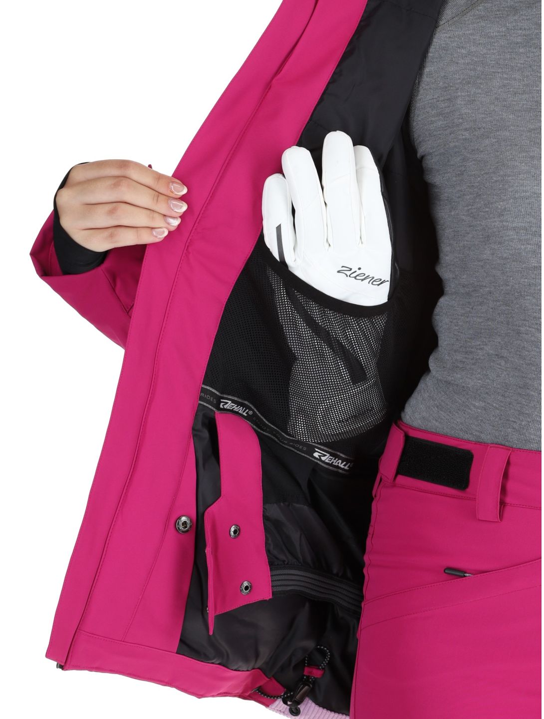 Rehall, Faye-R ski jacket women Festival Fuchsia pink, purple 