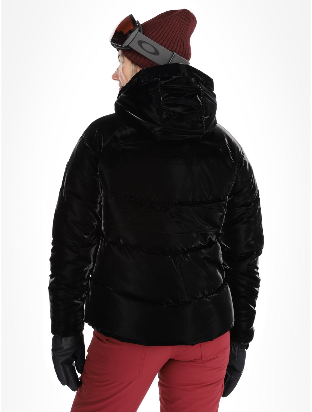 Rehall, Felix-R ski jacket women Metallic Black black 