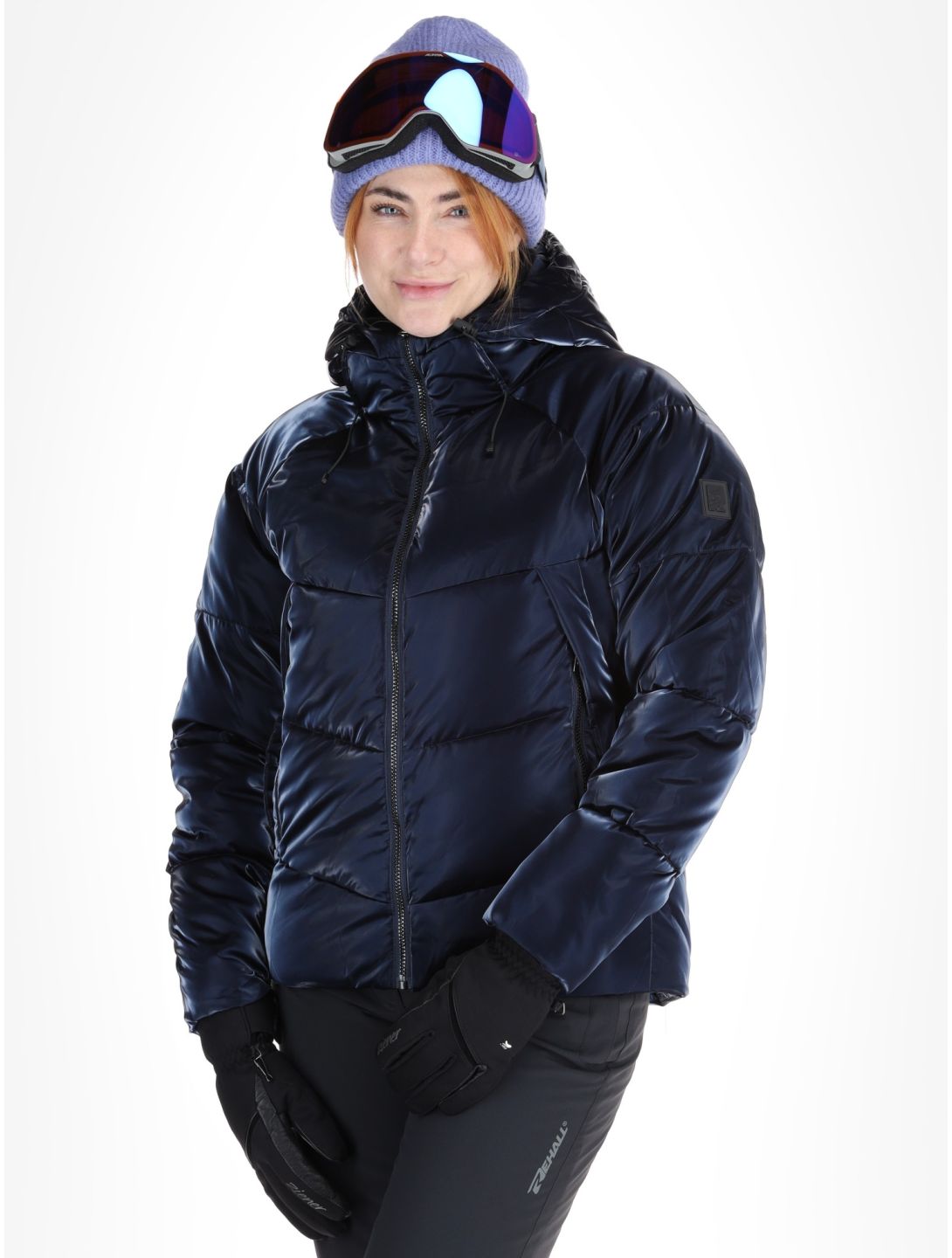 Rehall, Felix-R ski jacket women Metallic Blue blue 