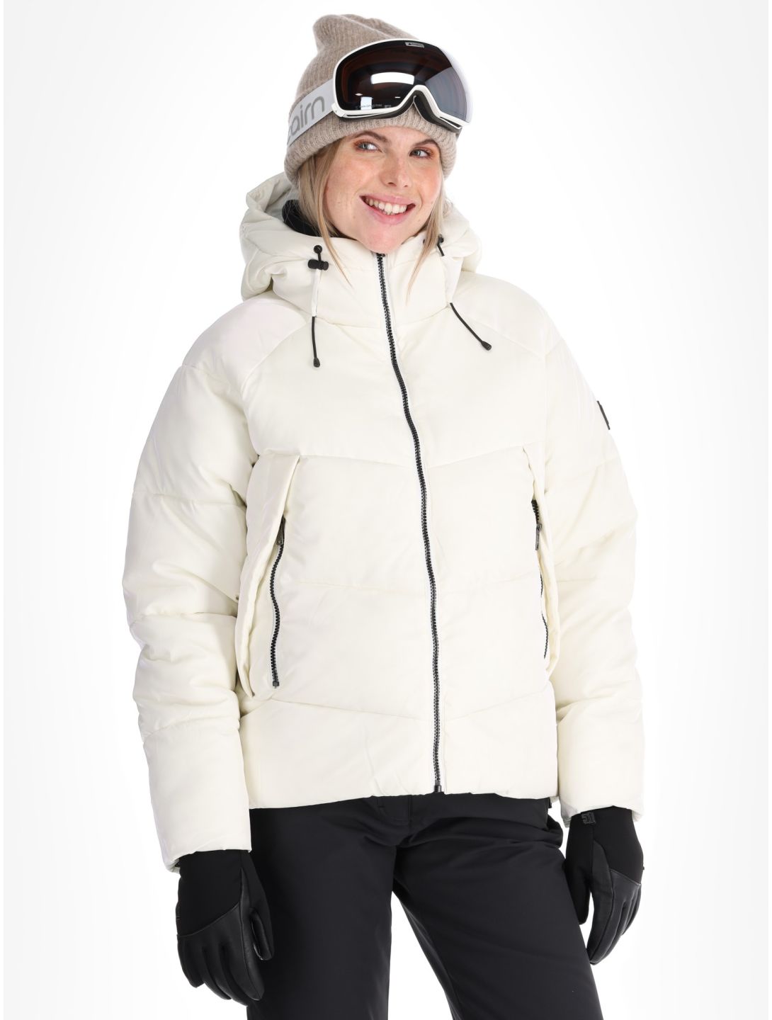 Rehall, Felix-R ski jacket women Metallic White white 