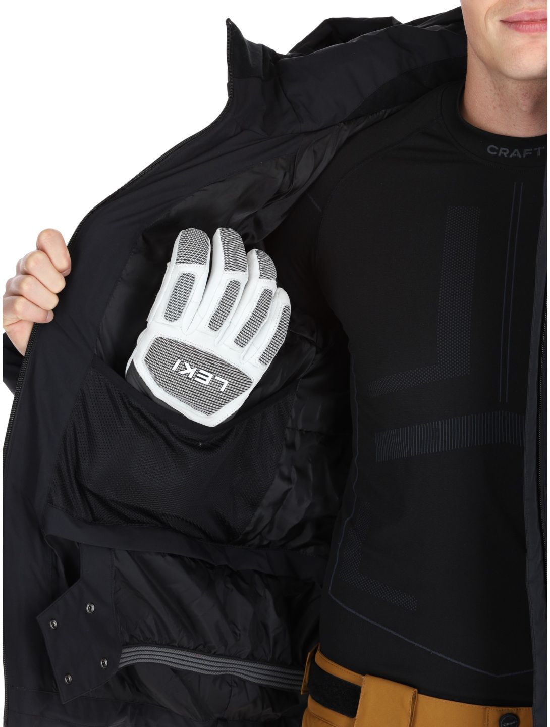 Rehall, Gery-R ski jacket men Black black 