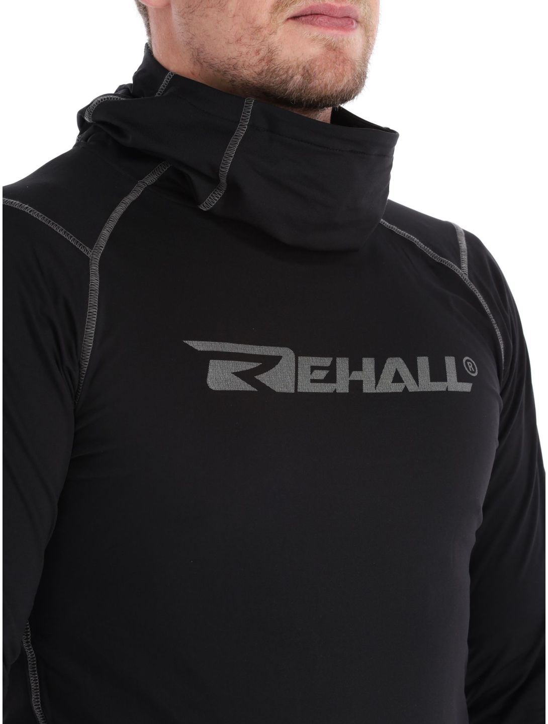 Rehall, Hoffa-R thermal shirt men Black black 