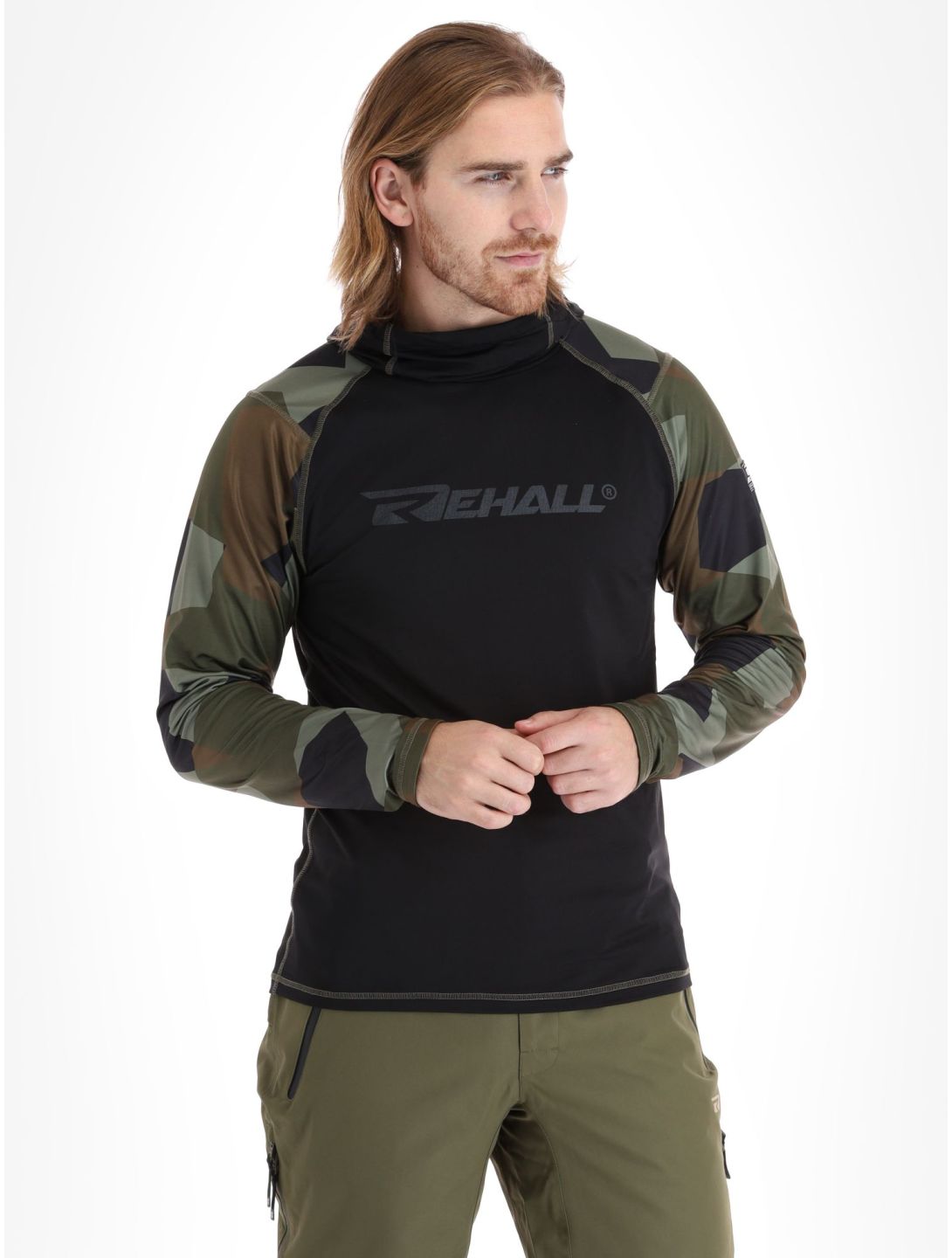 Rehall, Hoffa-R thermal shirt men Camo Olive green 