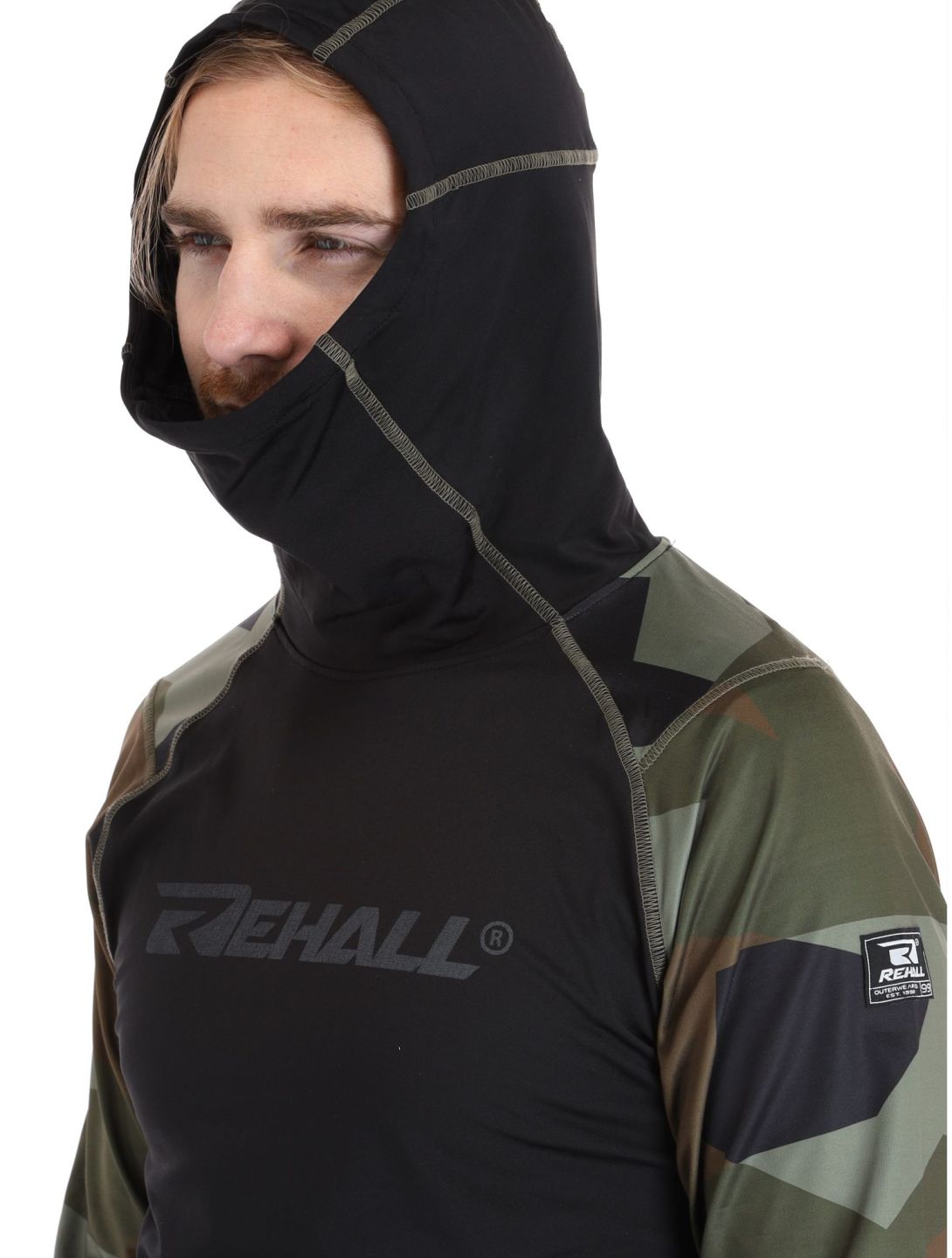 Rehall, Hoffa-R thermal shirt men Camo Olive green 