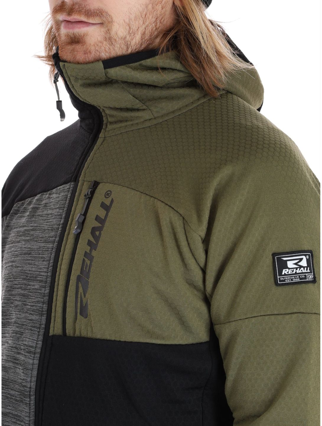 Rehall, Hype-R jacket men Olive black, green, grey 