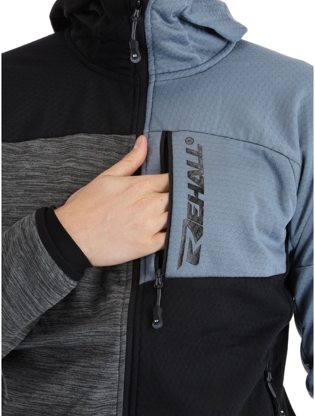 Rehall, Hype-R jacket men Steel Blue blue, grey, red 