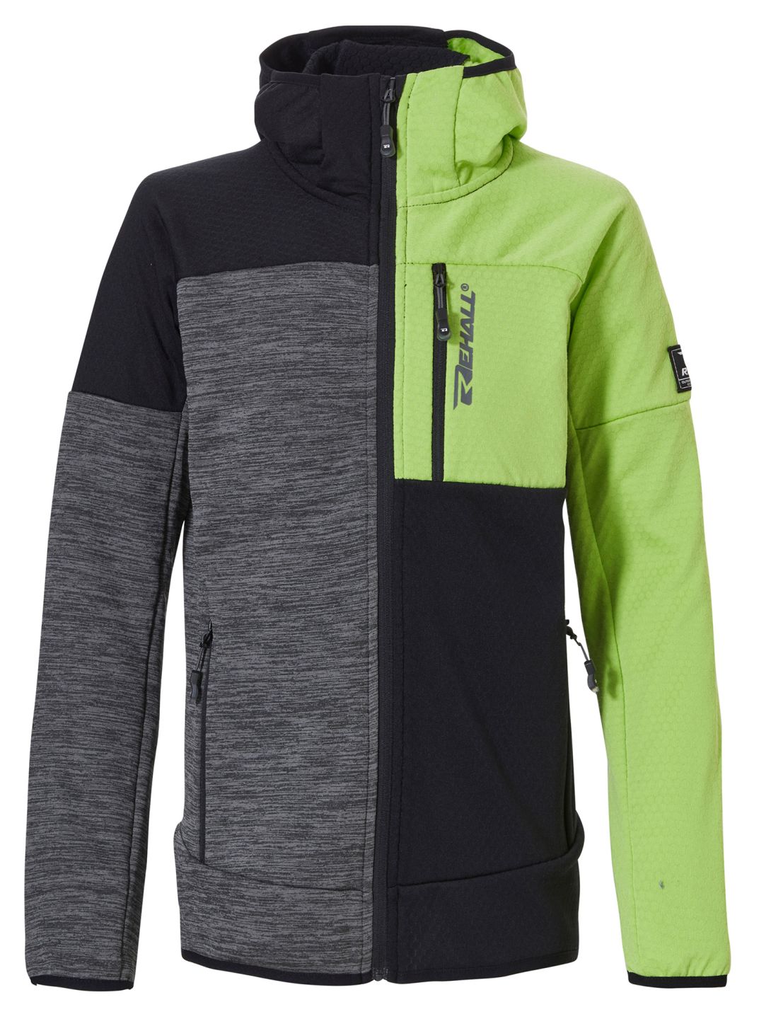 Rehall, Hype-R-Jr. jacket kids Lime Green black, green, grey 