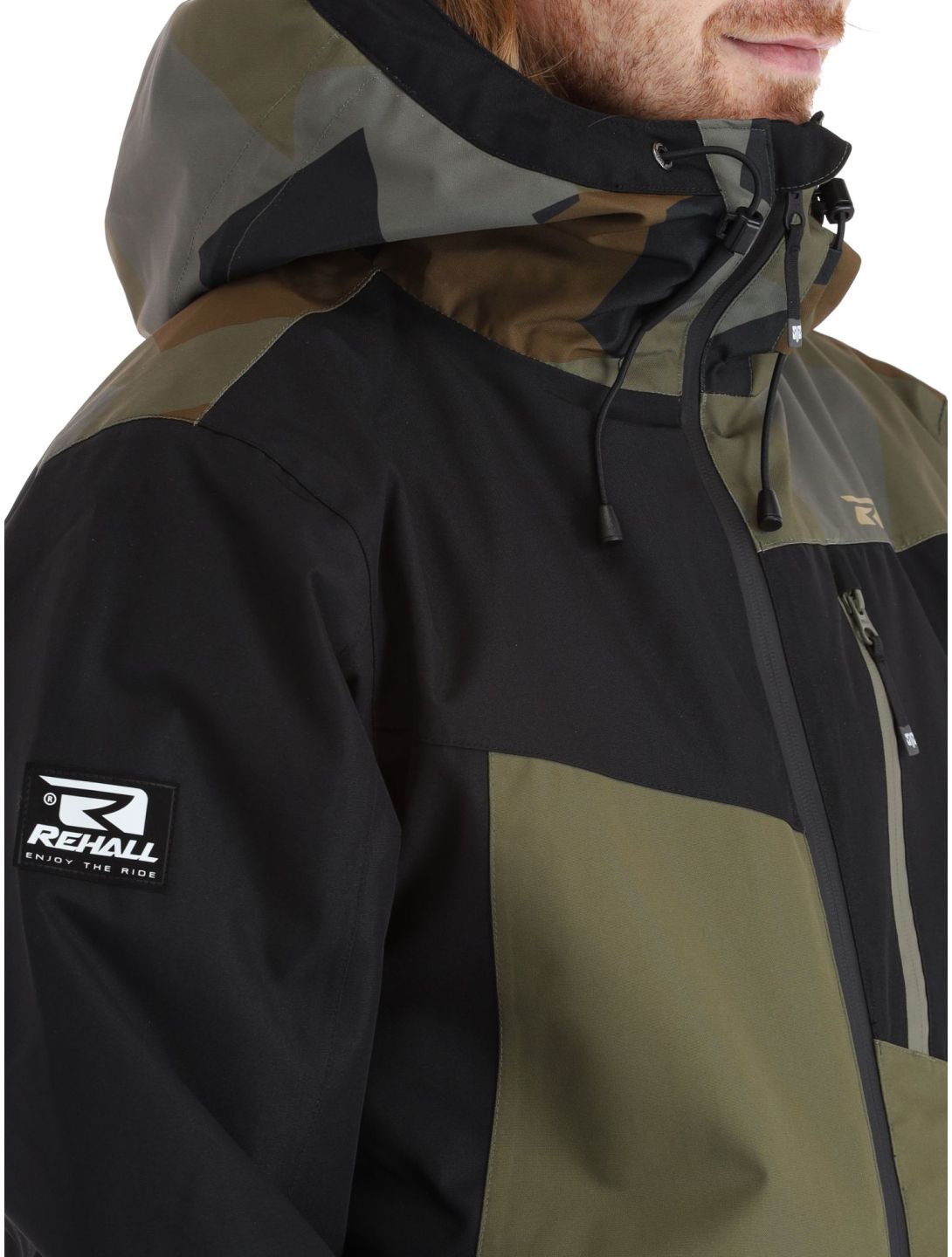 Rehall, Iann-R ski jacket men Olive black, green 