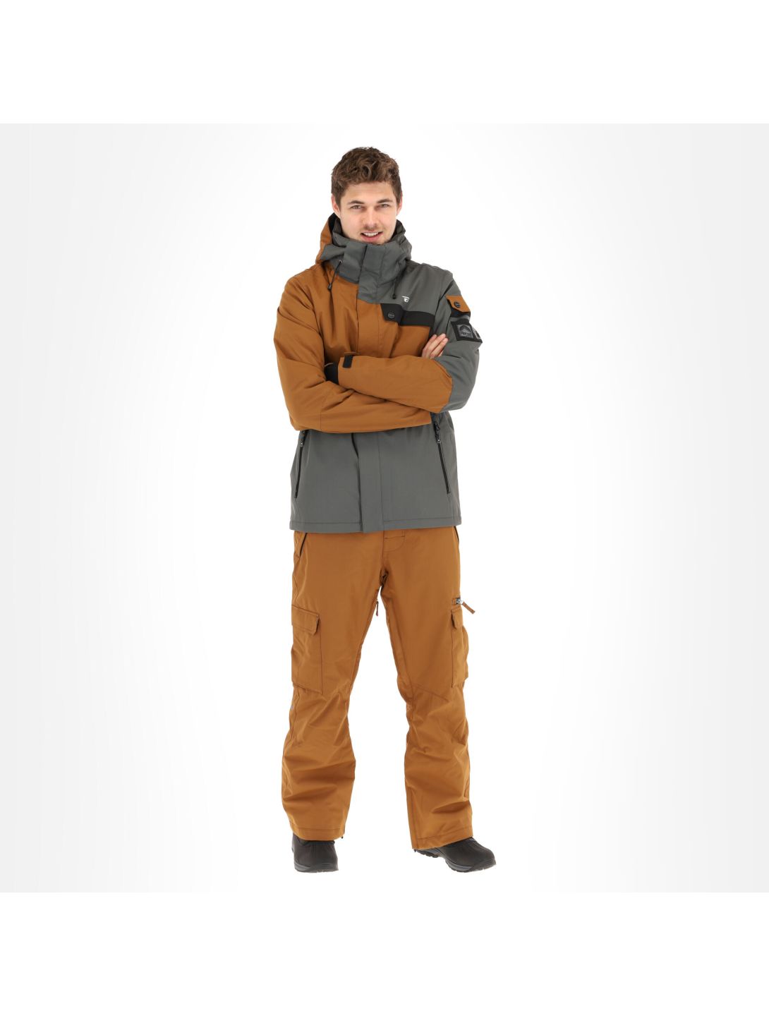 Rehall, Isac-R ski jacket men copper brown