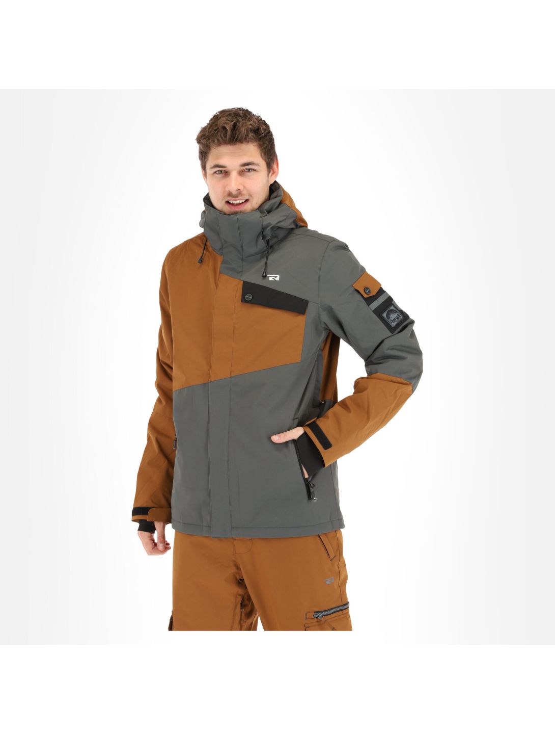 Rehall, Isac-R ski jacket men copper brown