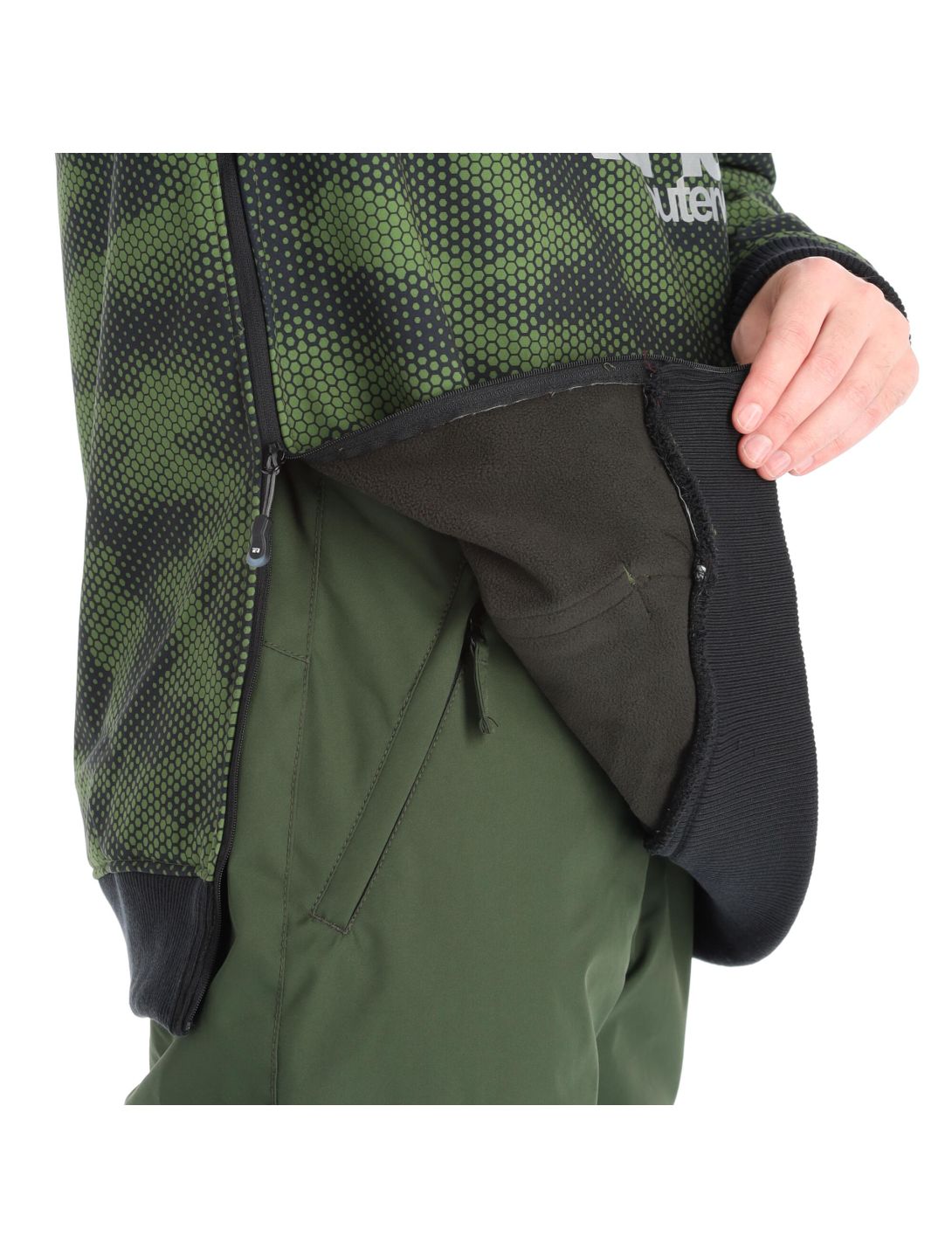 Rehall, Jeff-R winter anorak men honeycomb camo green 