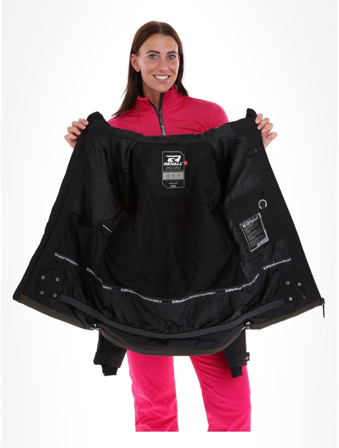 Rehall, June-R ski jacket women Black black 