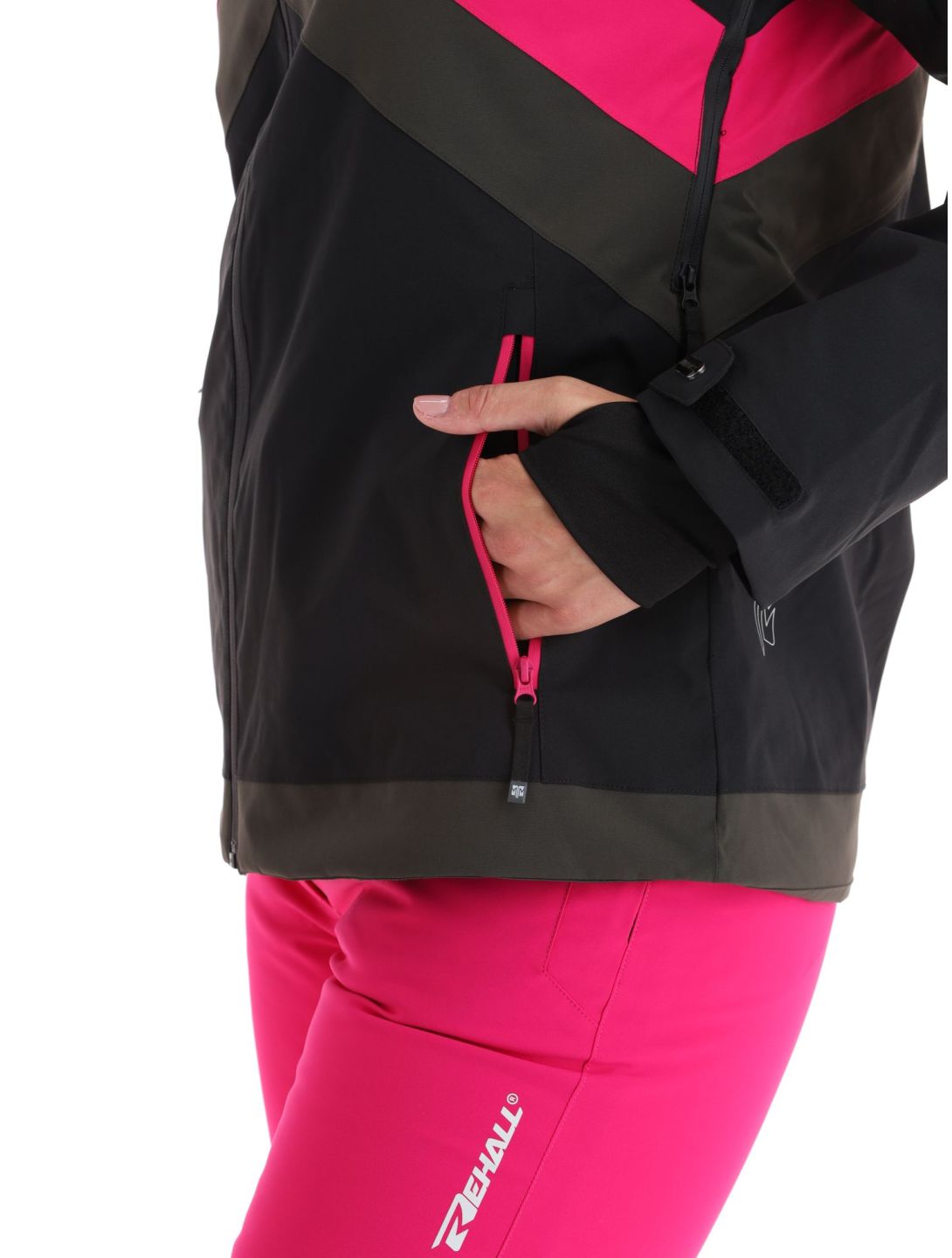 Rehall, June-R ski jacket women Black black 