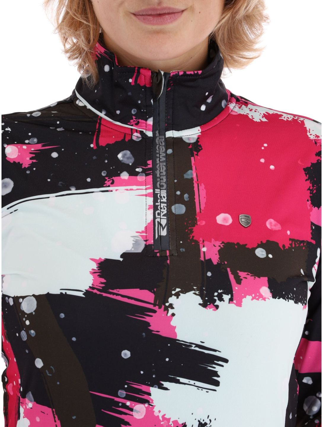 Rehall, Kimi-R thermal shirt women Camo Abstract Brite Pink multicolor, pink 