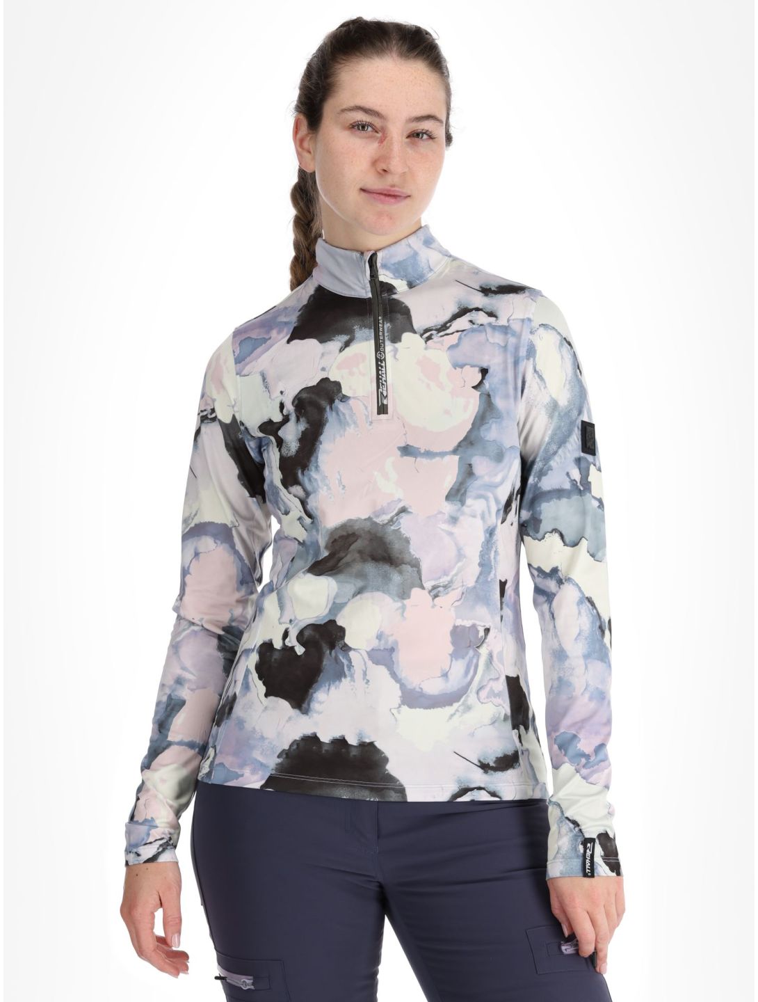 Rehall, Kimi-R pullover women Aquarelle-Graphite Dusk purple 