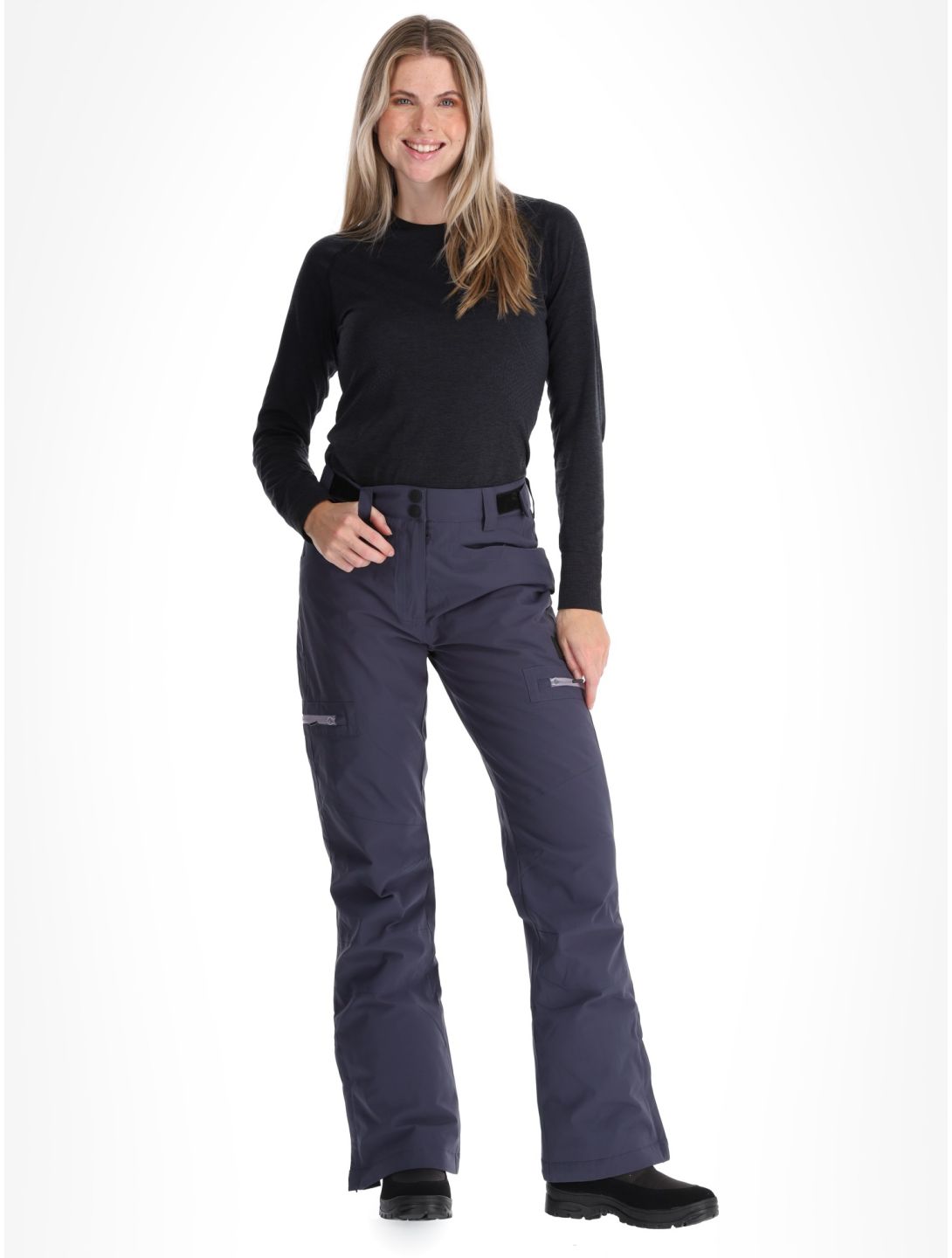 Rehall, Kyle-R ski pants women Graphite grey 