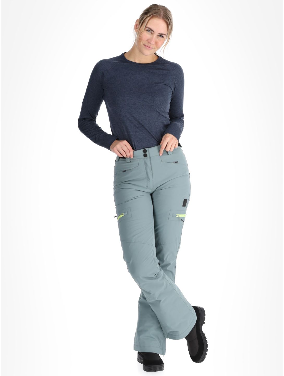 Rehall, Kyle-R ski pants women Trooper grey 