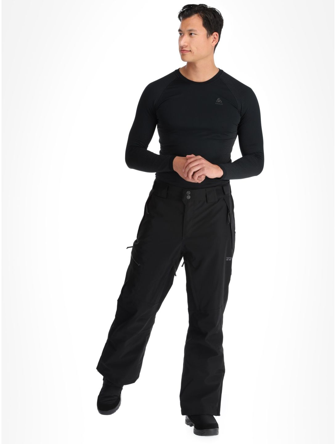 Rehall, Laricks-R ski pants men Black black 