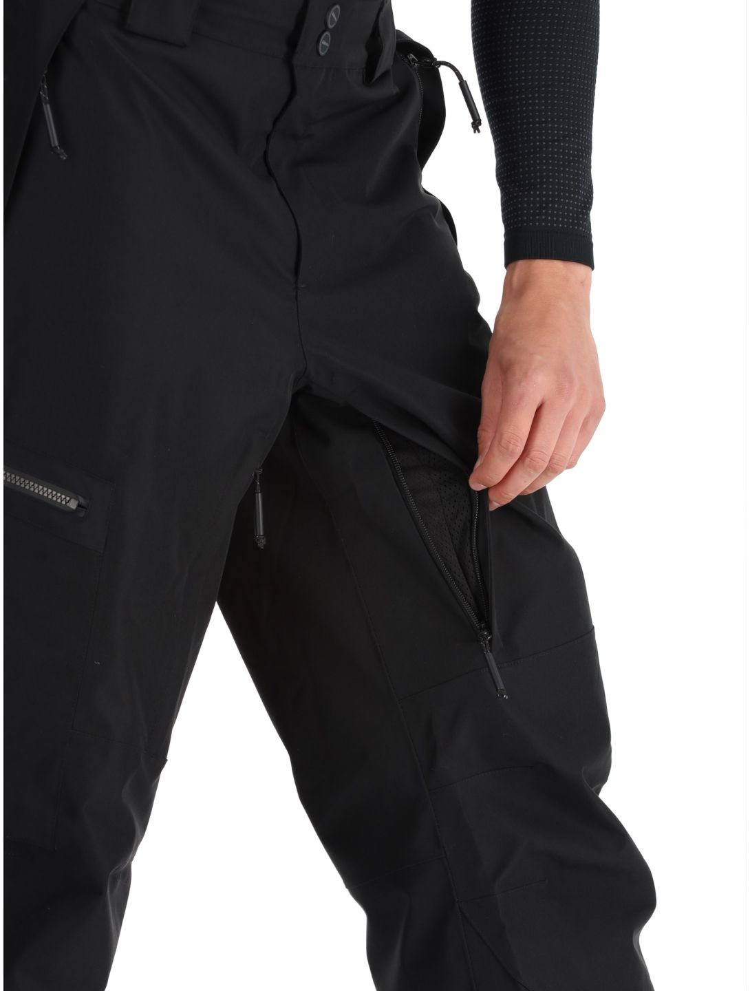 Rehall, Laricks-R ski pants men Black black 