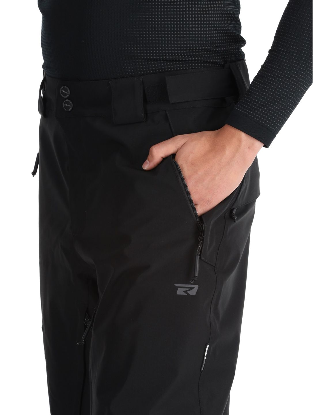 Rehall, Laricks-R ski pants men Black black 