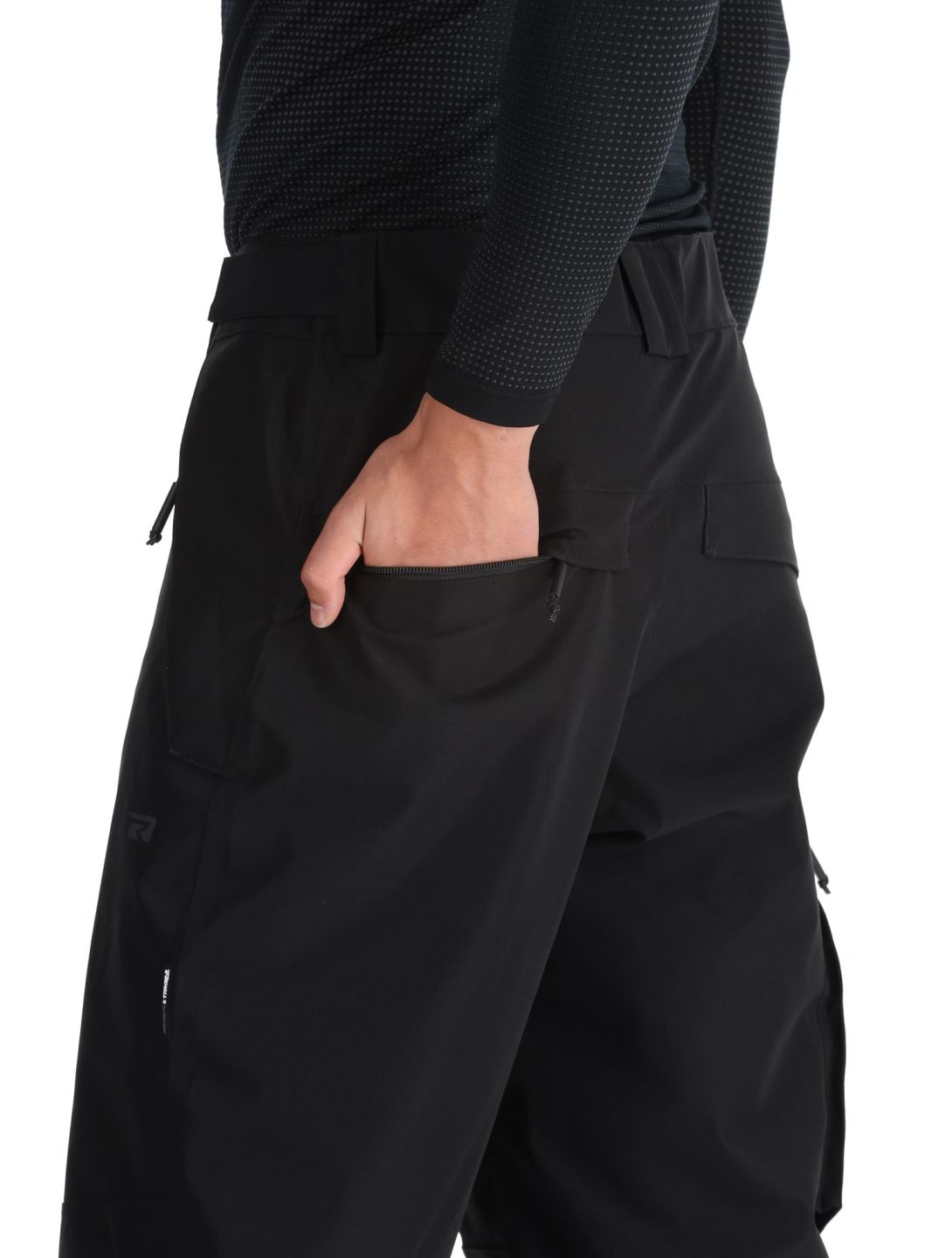 Rehall, Laricks-R ski pants men Black black 