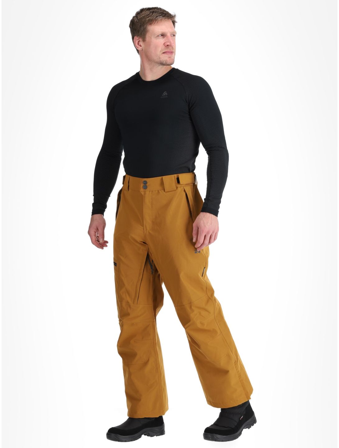 Rehall, Laricks-R ski pants men Tobacco brown 