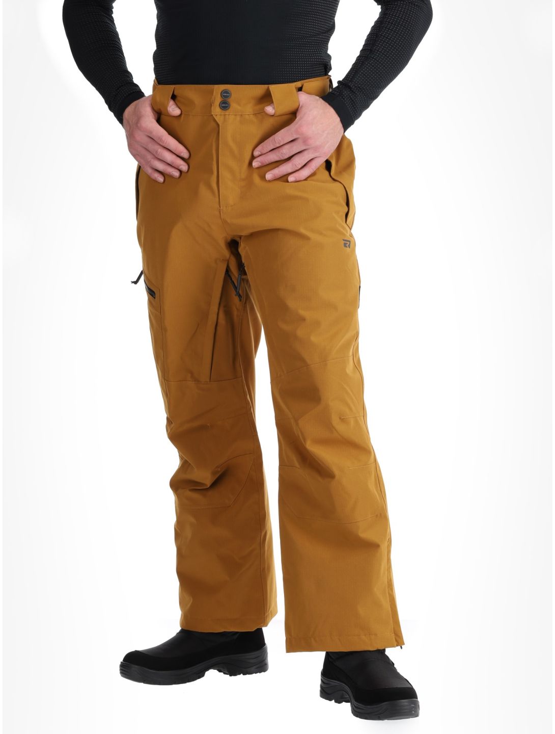 Rehall, Laricks-R ski pants men Tobacco brown 