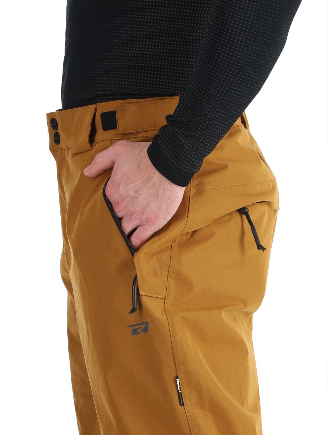 Rehall, Laricks-R ski pants men Tobacco brown 