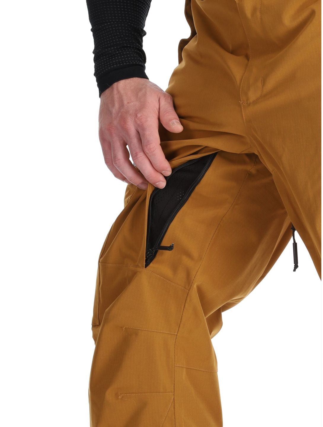 Rehall, Laricks-R ski pants men Tobacco brown 