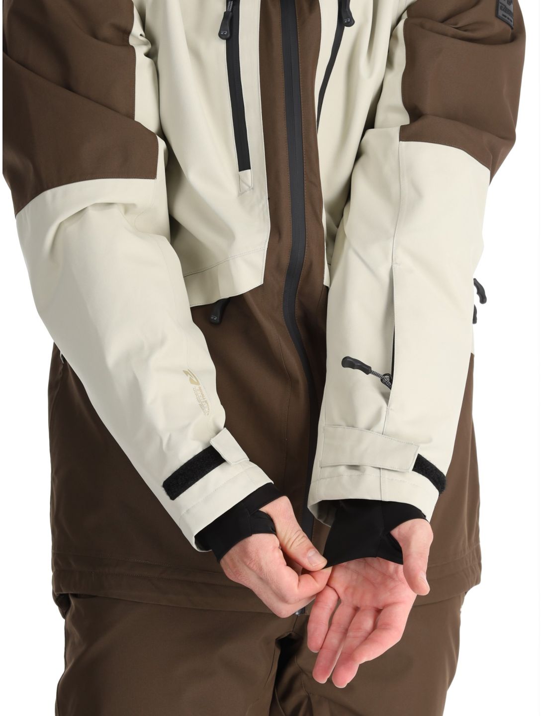 Rehall, Lhotse-R ski jacket men Choco beige, brown 