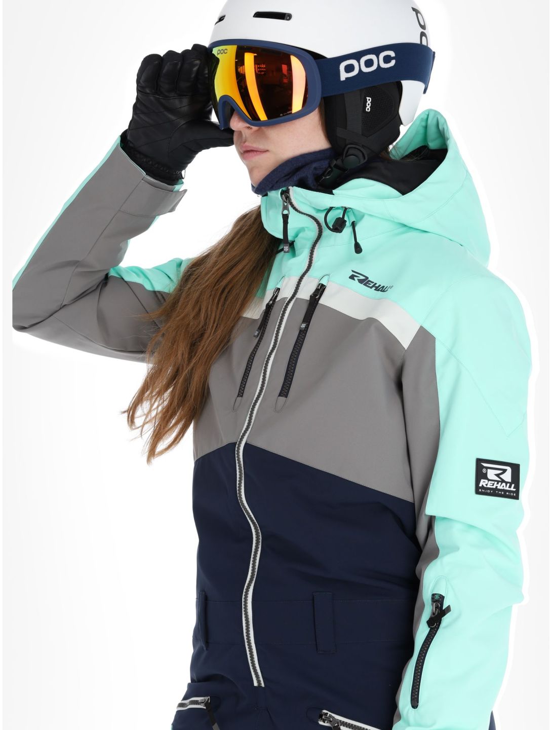 Rehall, Livia-R ski suit women Navy blue 