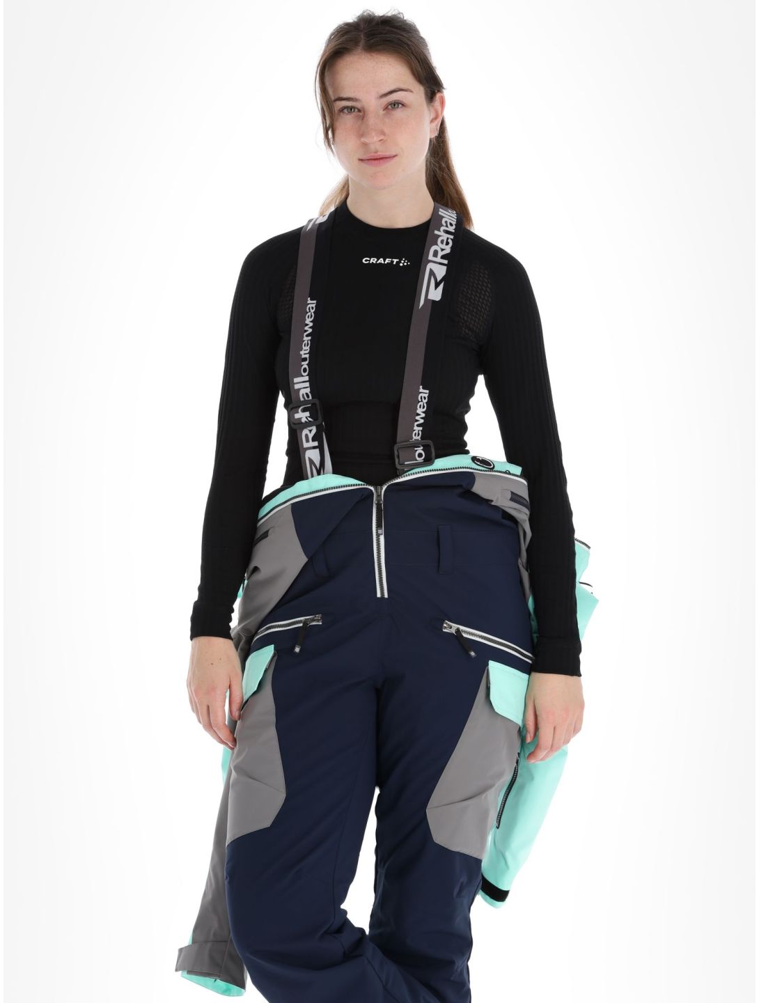 Rehall, Livia-R ski suit women Navy blue 