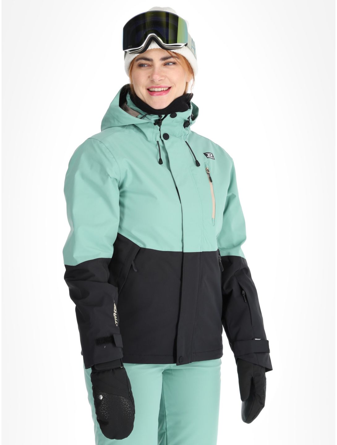 Rehall, Liza-R ski jacket women Feldspar black, green 