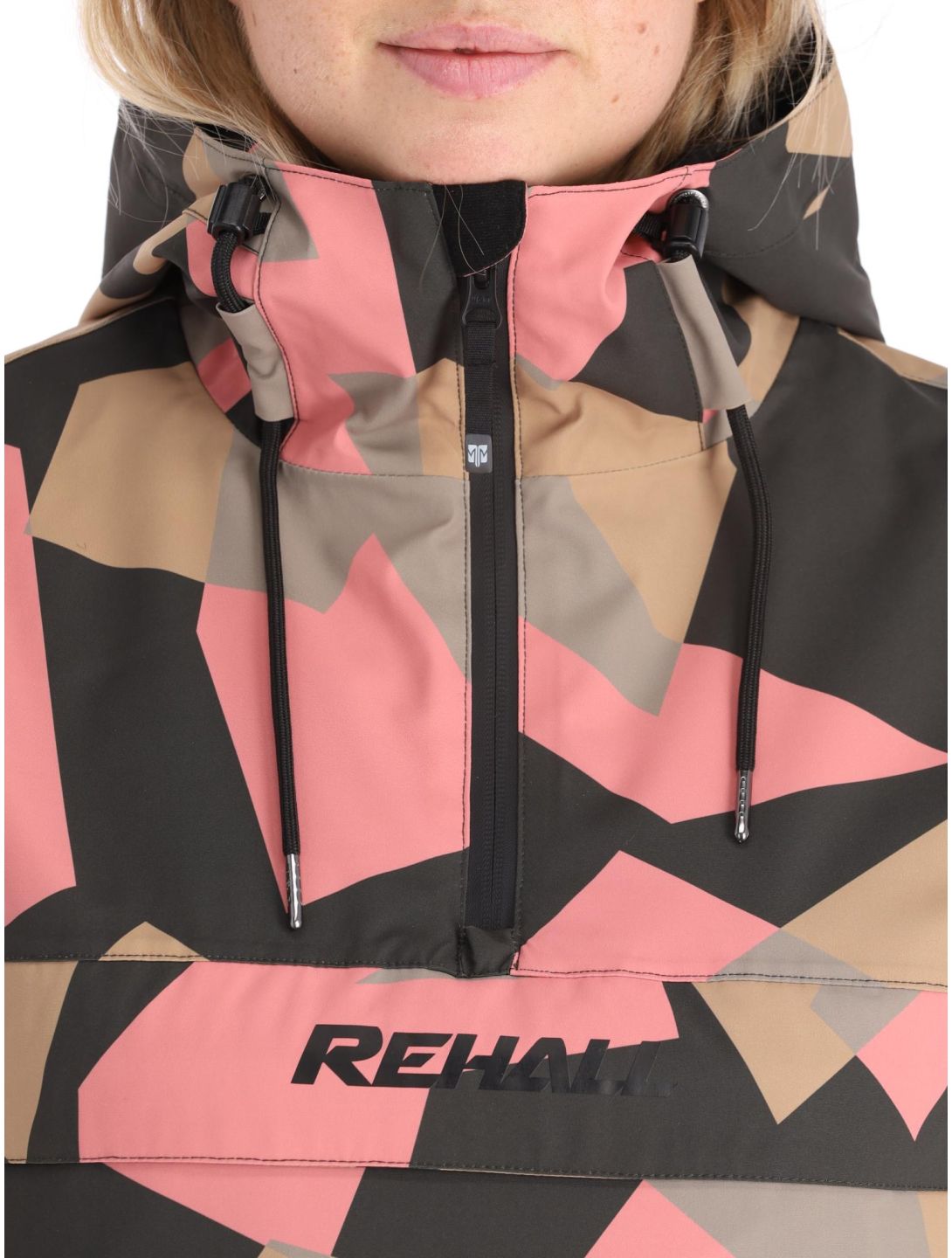 Rehall, Loiza-R winter anorak women Camo Rose pink 