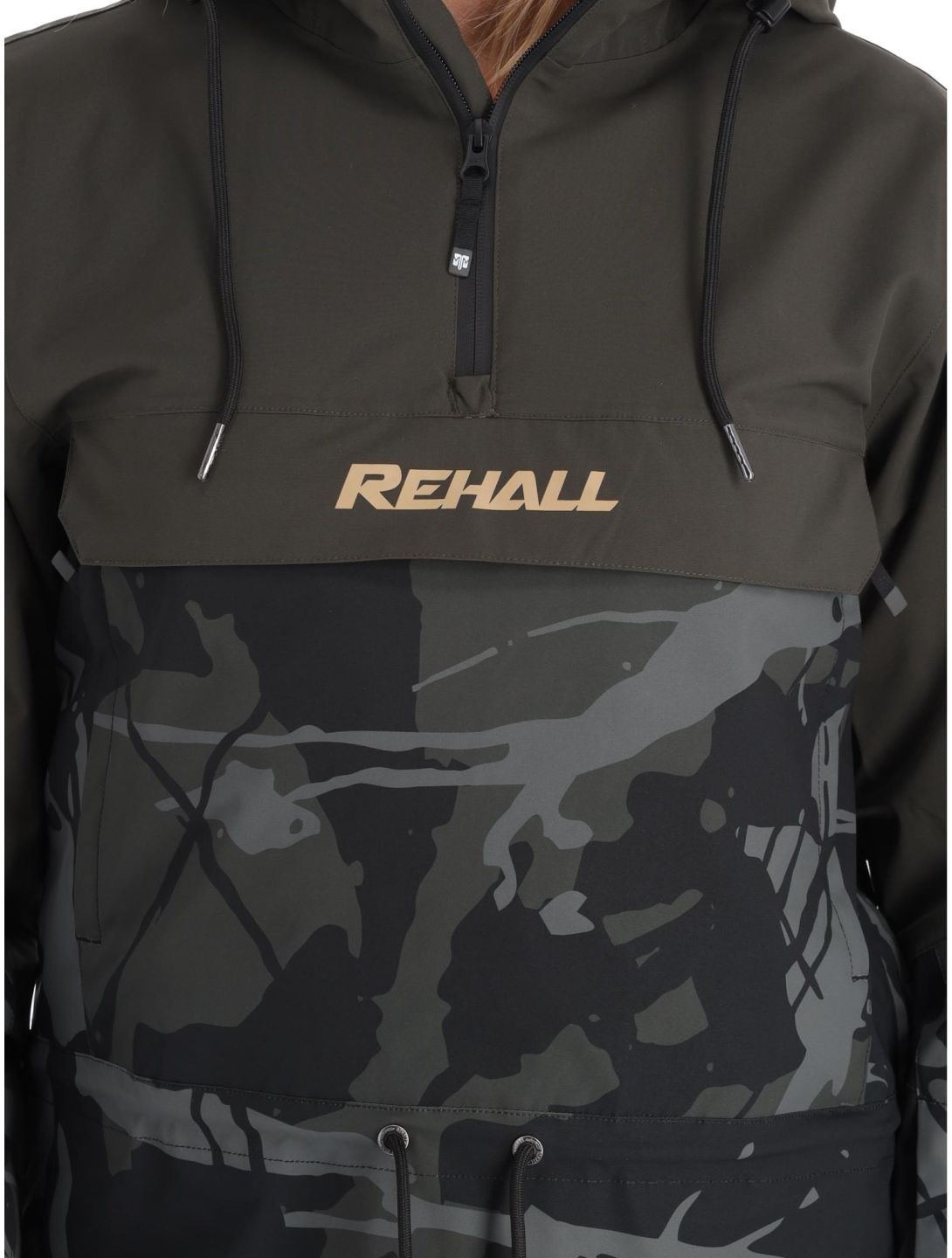 Rehall, Loiza-R winter anorak women Trashed Graphite grey 