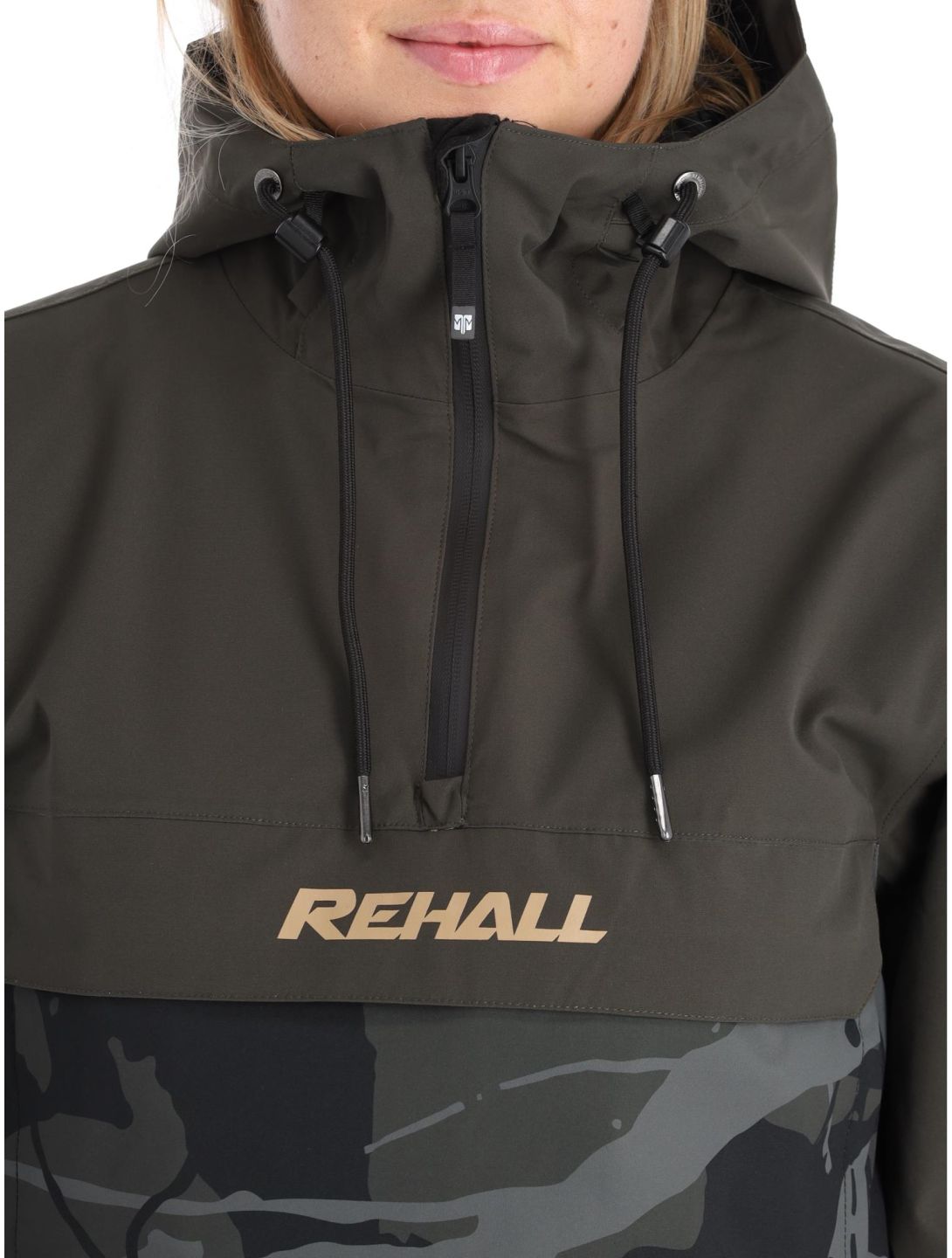 Rehall, Loiza-R winter anorak women Trashed Graphite grey 