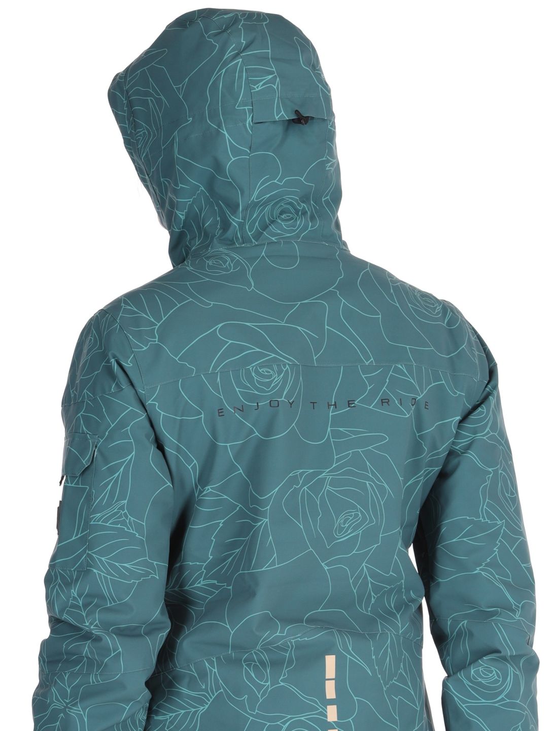 Rehall, Lou-R ski jacket women Roses Smoke Pine green 