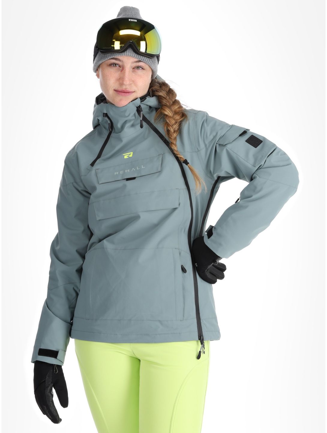 Rehall, Lou-R ski jacket women Trooper grey 