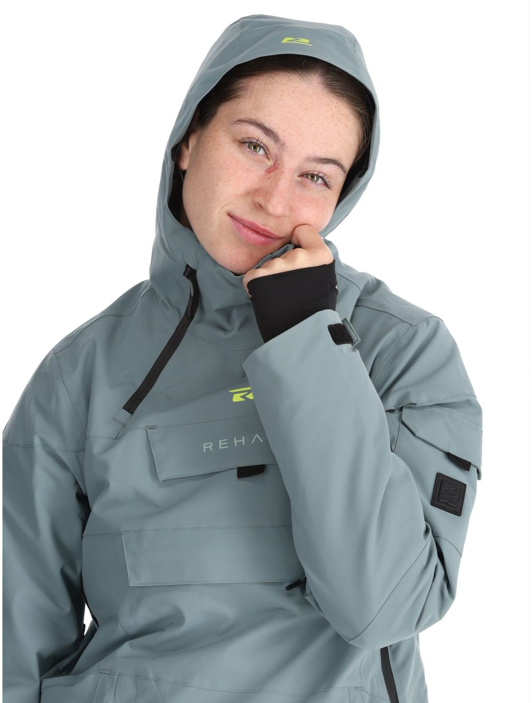 Rehall, Lou-R ski jacket women Trooper grey 